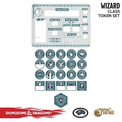 D&D 5e - Wizard Token Set
